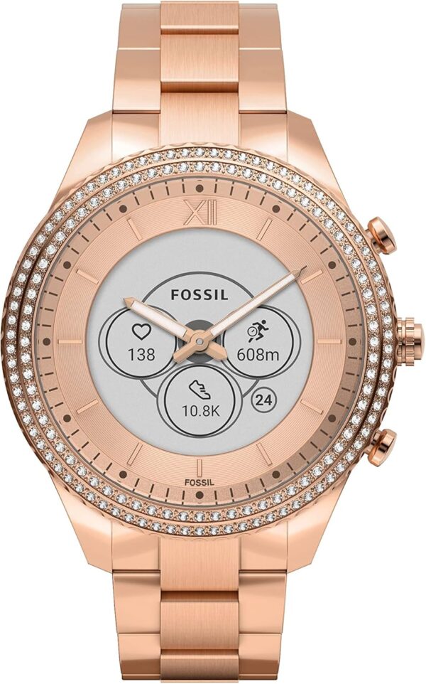 Fossil Smartwatch for Women, Stella Gen 6 Hybrid Smartwatch, with Heart Rate, Activity & Sleep Tracking with in-depth wellness stats. - Image 2