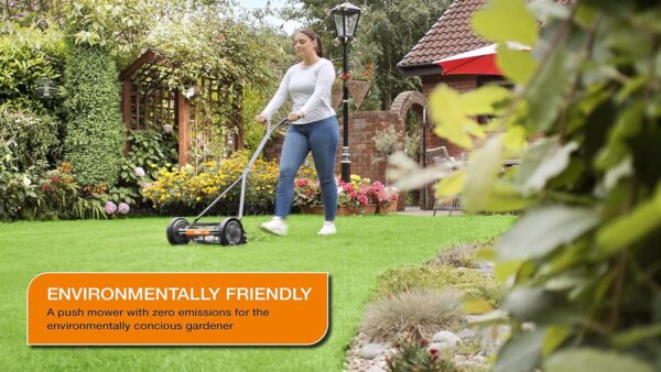 Flymo H400 Push Powered Cylinder Lawn Mower - Image 4