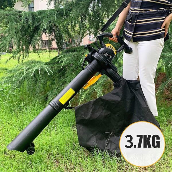XNZJHPP Electric Powerful Leaf Blower,3800W Garden Vacuums&Shredder,6-Variable Speed Multifunction Leaf Blowers with 40L Leaf Collection Bag for Lawn - Image 3