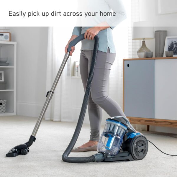 Vax Air Stretch Pet Cylinder Vacuum Cleaner | Ideal for homes with pets | Powerful, Lightweight - CCQSASV1P1, Blue, 5.5 - Image 4