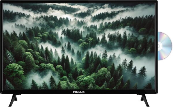 Finlux 24MH25D 24 inch HD Ready, Smart, Built in DVD/CD Player, Linux, HDR10, Dolby Audio, DTS Virtual X, DTS HD, Freeview Play, Netflix, 2025 - Image 2