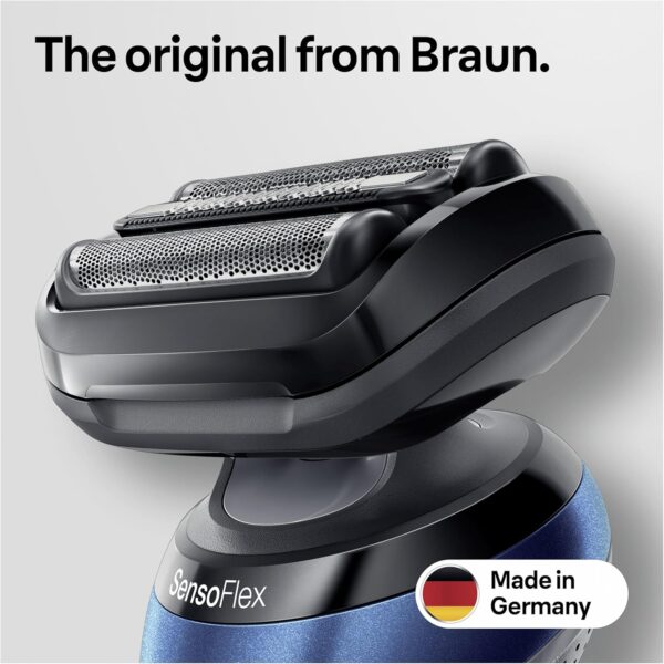 Braun Series 5 Electric Shaver ORIGINAL Replacement Head, Easily Attach Your New Shaver Head, Compatible With All New Generation Series 5/6 Electric Shavers, 53B, Black - Image 5