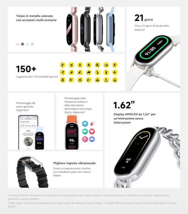 Xiaomi Smart Band 9 Arctic Blue - Image 4