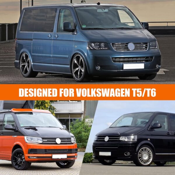 Waterproof Car Cover Compatible with VW T5 T6 LWB, 300D Car Cover All Weather Automobiles Full Exterior Covers Automotive Exterior Accessories for VW Transporter Multivan Caravelle (for T5 T6 LWB) - Image 8