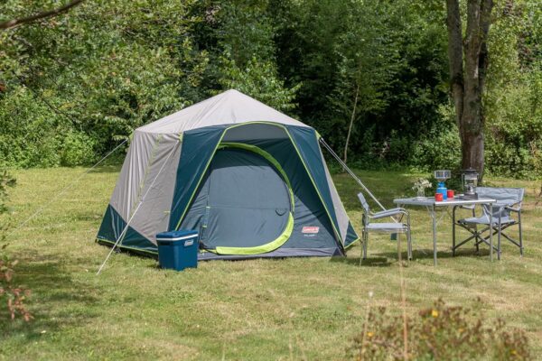 Coleman Polygon 5, large 5-person tent with 360° view, 5 man family tent, sturdy steel pole construction, easy to pitch, 100% waterproof camping tent. - Image 11