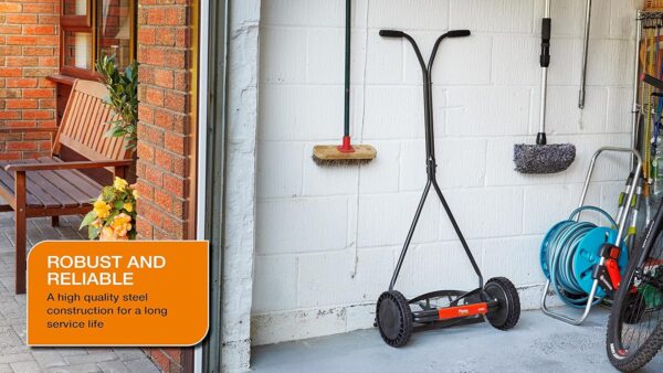 Flymo H400 Push Powered Cylinder Lawn Mower - Image 5
