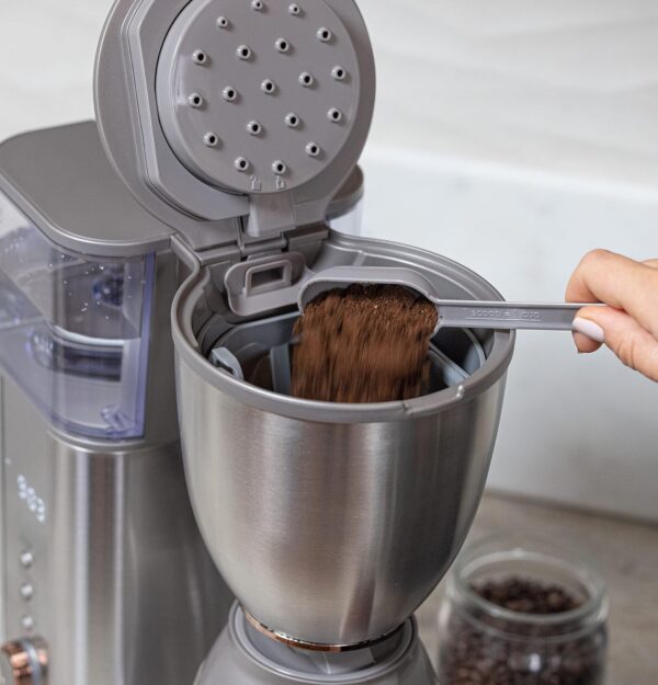 Café Specialty Drip Coffee Maker | 10-Cup Glass Carafe | WiFi Enabled Voice-to-Brew Technology | Smart Home Kitchen Essentials | SCA Certified, Barista-Quality Brew | Stainless Steel - Image 7