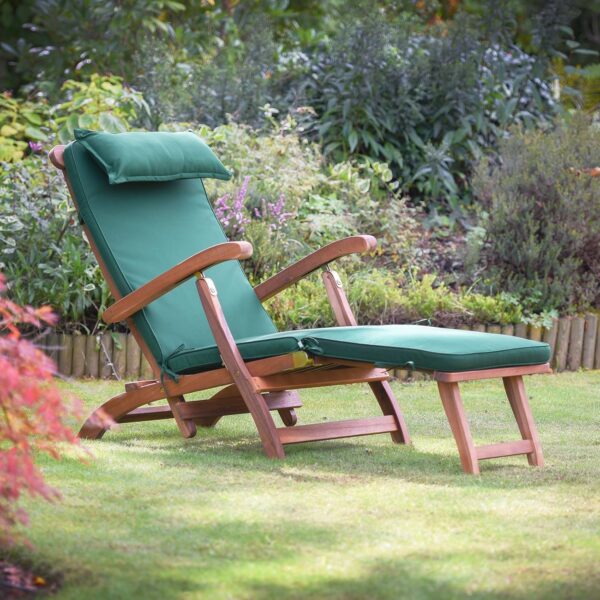 Plant Theatre Reclining Hardwood Steamer Chair – Fully Assembled - Image 3
