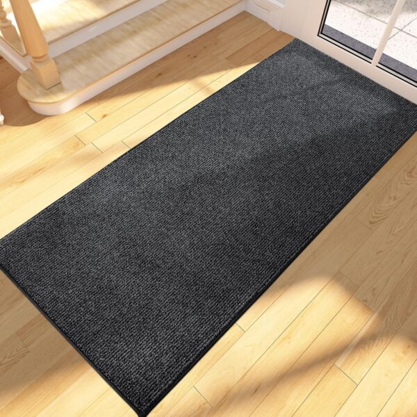 FCSDETAIL Dirt Trapper Indoor Door Mat 60 x 210 cm, Machine Washable Entrance Rug, Dog Doormat, Non-slip Inside Runner Rug for Hallway, Entryway, Kitchen - Image 2