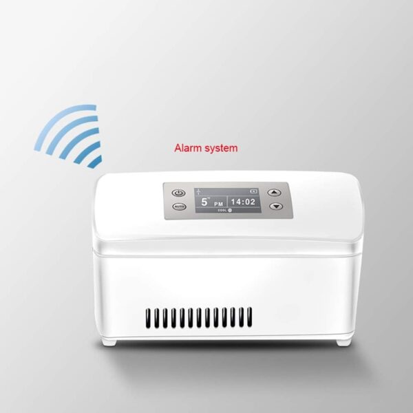 Insulin Cool Box Refrigerator Insulin Refrigerated Box - Portable Smart Car Fridge, Household Small Rechargeable Cooler Hd Led Display - Image 5