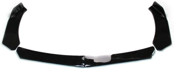 GSRECY Universal Front Bumper Lip Splitter Protection Splitter Spoiler, Gloss Black - Image 10