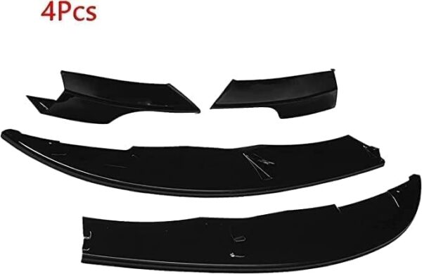 Car Front Bumper Lip Spoiler For BMW E90 E92 M3 2007-2013 Front Bumper Splitter Lip Body Kit Diffuser Spoiler.,B - Image 3