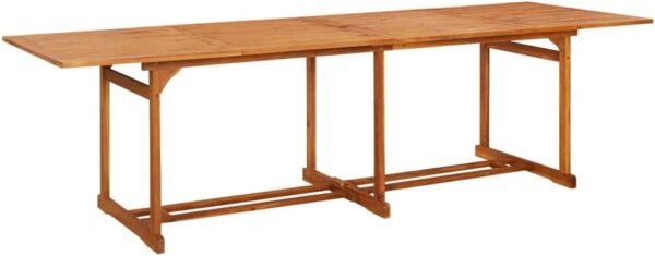 NQJIBUE Item-13 Piece Garden Dining Set 280x90x75 cm Solid Wood Acacia,Outdoor Outdoor Furniture Sets - Image 7