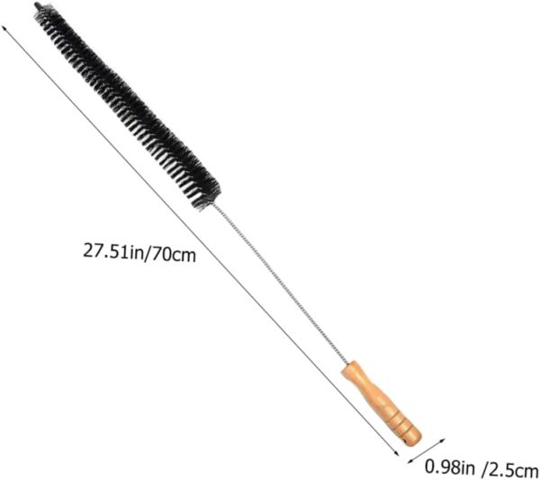 ROMISBABA Dryer Cleaning Brush for Washing Machines Pack Wooden Handle Deep Cleaning for Dryers Washers - Image 3