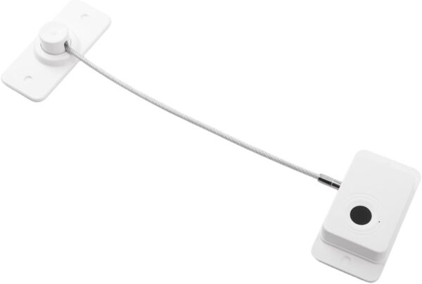 Fingerprint Cabinet Lock, Smart Door And Window Fingerprint Lock, USB Charging Long-lasting Battery For Protecting Drawers, Refrigerators(White) - Image 3