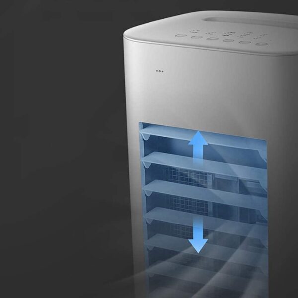 Air Cooler for Home Office Air coolers Evaporative Coolers, Portable Air Conditioner Evaporative Misting With Remote Control Humidifier Fan And Bladeless Noiseless Fan,For Office, Dorm, Room - Image 4