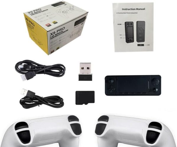 X9 Game Stick/Set (with Controller) 4K Retro Video Game Console 64G 3700+ Games 2.4G Game System Controller 64/128/256G - Image 2