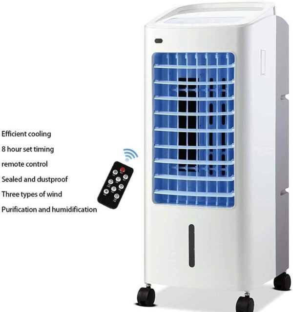 Air Cooler for Home Office Evaporative Coolers Fan Air cooler Home remote control single cold type mobile refrigerator small air conditioner - Image 5