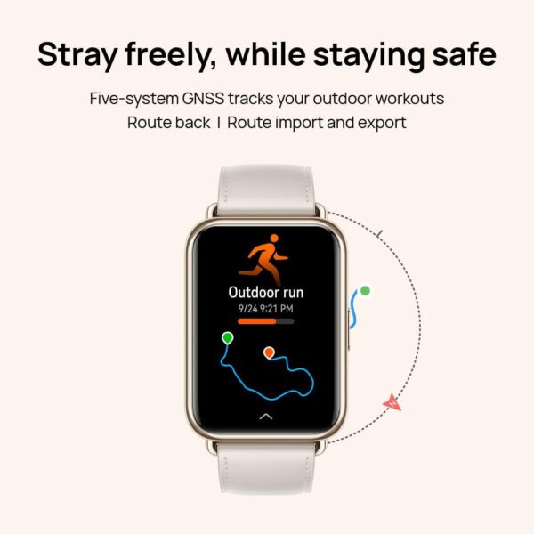 HUAWEI WATCH FIT 2 Smartwatch - Activity Tracker with Heart Rate & Blood Oxygen Monitoring - Long Lasting Battery up to 10 Days - Waterproof Fitness Watch with Multisport Tracker - Black - Image 8