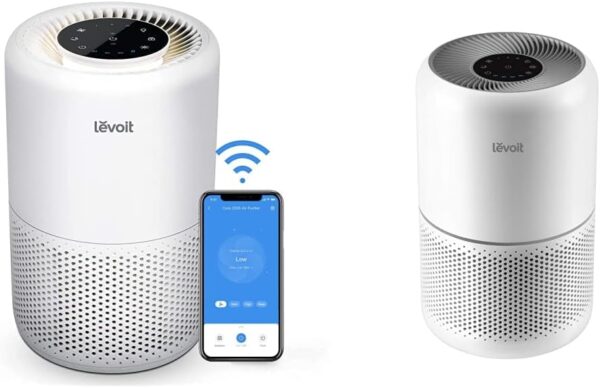 Levoit Air Purifiers for Home Bedroom with H13 HEPA & Carbon Air Filters CADR 187 m3/h & Smart WiFi Air Purifier for Home, Alexa Enabled H13 HEPA Filter, CADR 170m3/h, Remove Allergies - Image 2