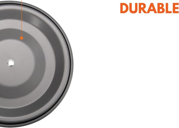 DS-308 Camping Cookware Set - Lightweight, Ideal for 4-5 People, Non-Stick Kettle, Pots, and Pans Mess Kit with Bowls and Soup Spoon for Outdoor Cooking, Backpacking, and Picnic,Multifunctional - Image 8