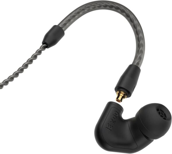 Sennheiser IE 200 Wired Audiophile Stereo Earphones - Corded In-Ear Buds with High Fidelity Superior Clear Sound, True-to-Life Voicing and an Impactful Bass - Black - Image 4
