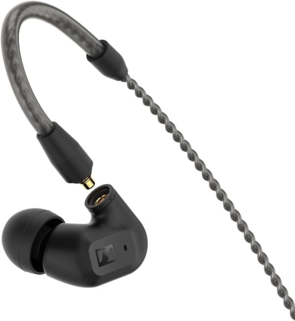 Sennheiser IE 200 Wired Audiophile Stereo Earphones - Corded In-Ear Buds with High Fidelity Superior Clear Sound, True-to-Life Voicing and an Impactful Bass - Black - Image 3