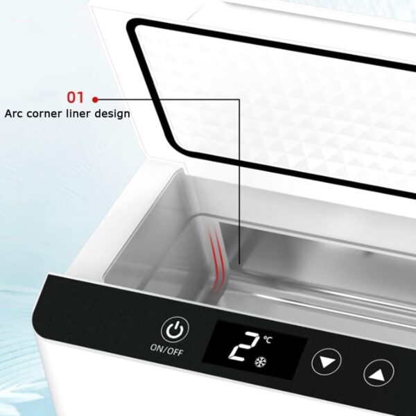 Medical USB Mini Portable Double Layer Large Capacity Refrigerator Smart Insulin Refrigerator Box, Travel Refrigerated Medicine,M(Size:3*Battery) - Image 7