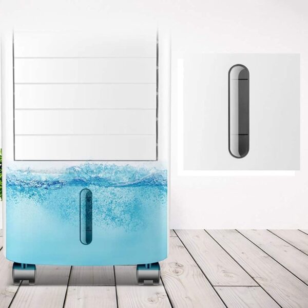 Air Cooler for Home Office Air Conditioner Portable,Compact Air Circulator,Mobile Cooling Fan,Space Air Cooler,Super Quiet Evaporative Coolers,3-Speed Setting Air Conditioner,Energy Efficient Conditio - Image 5