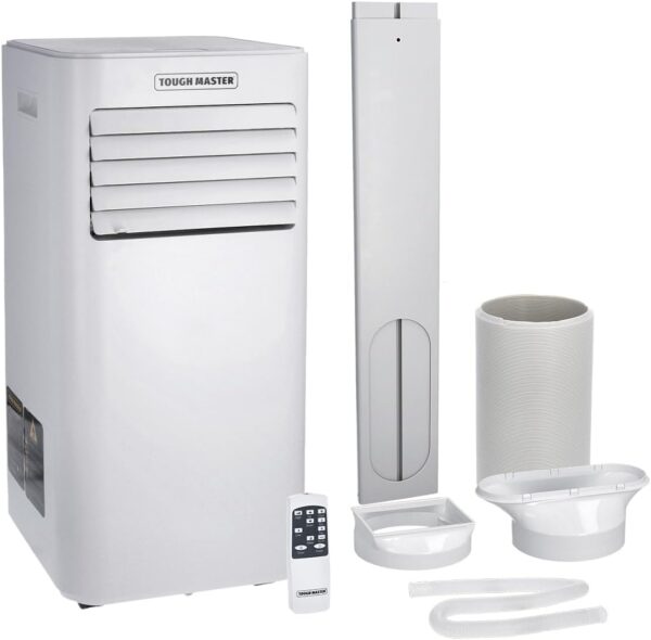 TOUGH MASTER Air Conditioning Unit 9000 BTU, WiFi enabled, 24 Hour Timer, Smart Sleep Mode & Window Venting Kit A/C 4-in-1 Portable Air Conditioner, Dehumidifier, Ventilation, Cooling Fan - Image 2