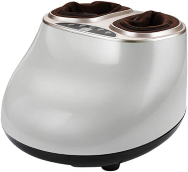 Foot Bath Shiatsu Foot Massager Machine with Heat, Foot Massage with Deep Tissue Kneading, Rolling, Air Compression, Adjustable Intensity for Plantar Fasciitis and Feet Pain (White) - Image 2