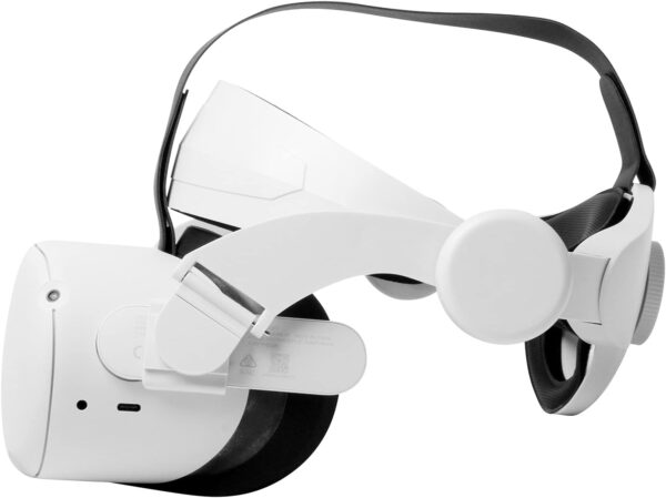 LICHIFIT Halo Strap for Oculus Quest 2, Adjustable Headband VR Headwear Rotatable Head Strap Replacement Elite Strap for Oculus Quest 2 VR Headset Accessories - Image 9