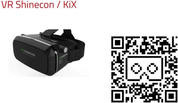 VR Headset for Samsung Galaxy Z Fold 2" Smartphone Virtual Reality Bezel Games Universal Adjustment - Image 2