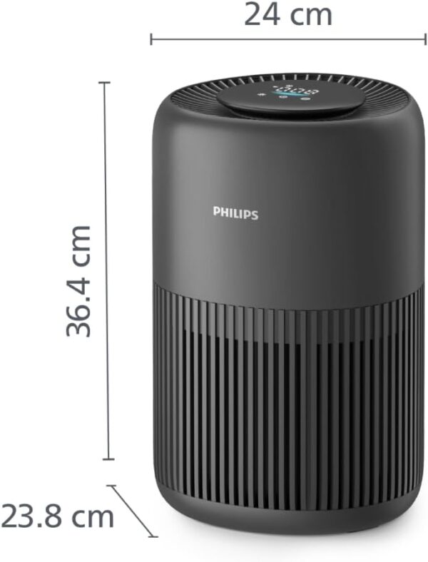 PHILIPS Air Purifier 900 Series, HEPA NanoProtect + Activated Carbon Filter, CADR 250 m³/h for 65 m² Allergy Sufferers, Quiet, Intelligent and Energy Efficient (AC0951/13) - Image 3
