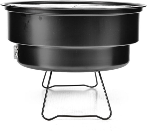KUNANG Charcoal Barbecue Grill, Barbecue Charcoal Grill Stainless Steel,Portable Camping Grill Stove, Tabletop Smoker Grill - Image 5