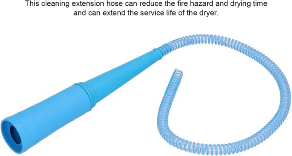 Dryer Vent Cleaner Kit, Universal Cleaning Extension Hose Vacuum Cleaner Attachment Tube for Dryer Washing Machine - Image 6