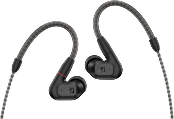 Sennheiser IE 200 Wired Audiophile Stereo Earphones - Corded In-Ear Buds with High Fidelity Superior Clear Sound, True-to-Life Voicing and an Impactful Bass - Black - Image 2