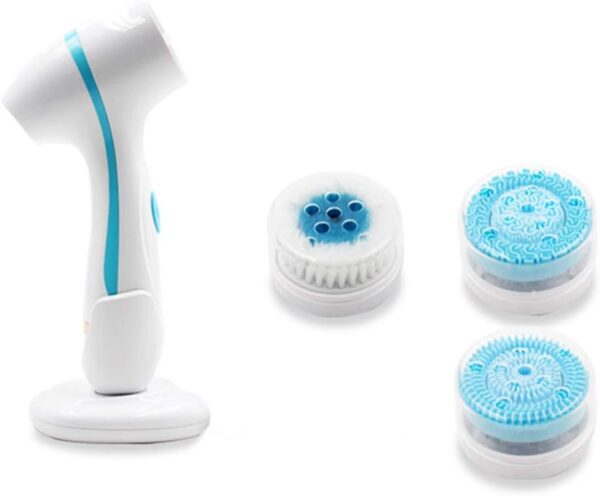 Facial Cleansing Brush Electric USB Charging Multi-Function Face Washing Instrument Silicone Face Brush Cleansing Sonic Cleansing Brush - Image 3