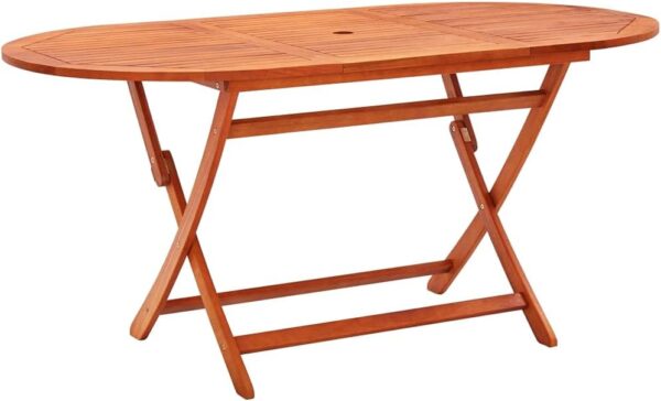 NQJIBUE Item-7 Piece Folding Outdoor Dining Set Solid Eucalyptus Wood,Outdoor Outdoor Furniture Sets - Image 10