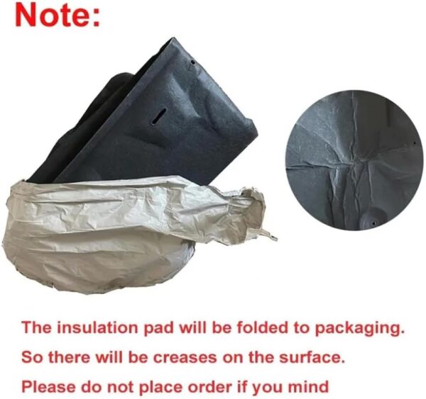 KDZDJH Car Front Hood Engine Insulation Pad For Jeep Wrangler 2018-2022 Car Hood Sound Insulation Cotton Soundproof Exterior Accessories - Image 4
