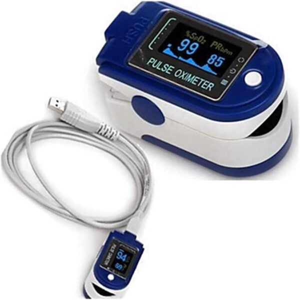 Contec CMS 50D+ OLED USB Finger Pulse Oximeter & Heart Rate Monitor w/ 24hr Memory, Lanyard, USB Cable, Carry Case & Full Analysis Software - Image 2