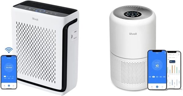 LEVOIT Smart HEPA Air Purifiers for Home Bedroom 104m², Washable Filter with Pet Mode & Smart Wifi Air Purifier for Home Bedroom 100m², CADR 240m³/h, HEPA Filter with Real Time - Image 2