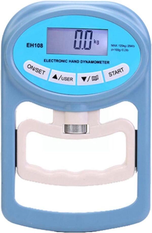 Fvoagaou 1 Pcs Hand Dynamometer Electronic Hand Dynamometer Hand Dynamometer Grip Meter Electronic Measurement 265 Lbs Hand Strength - Image 2
