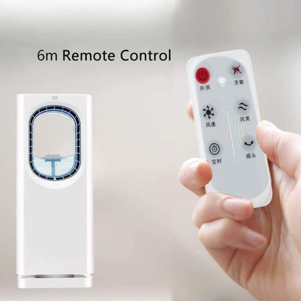 Multifunction Mobile Air Conditioner Air Cooler With Water Cooling Quiet Evaporative Cooler Electric Fan With Remote For Home And Office - Image 5