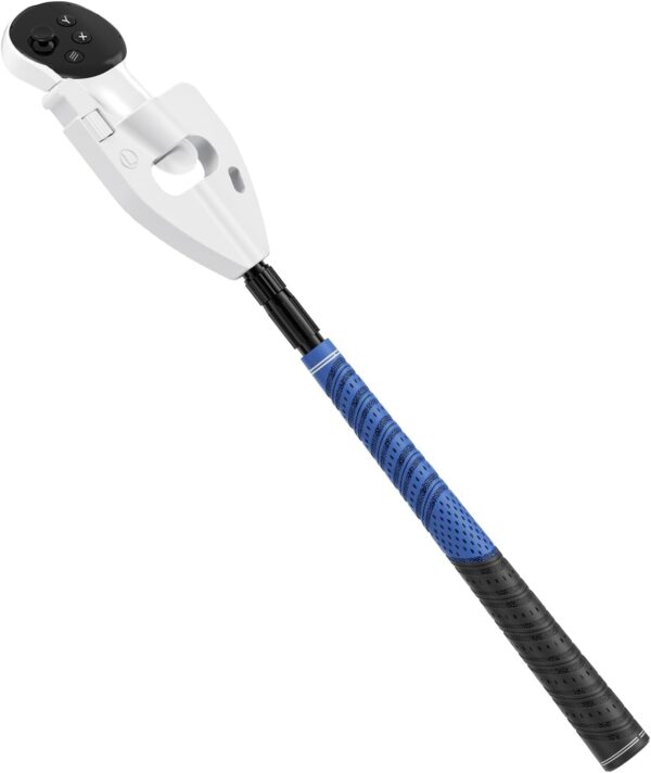 VR Golf Club Attachment Compatible with Meta Oculus Quest 3/Quest 2/Meta Quest 3S, Aluminum Non-Slip Golf Handle Grip for Golf+ 1:1 Molded Controller Adapter & Fixed Plate - Image 9
