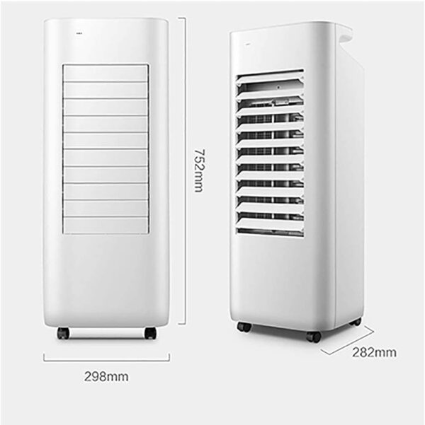Air Cooler for Home Office Air coolers Evaporative Coolers, Portable Air Conditioner Evaporative Misting With Remote Control Humidifier Fan And Bladeless Noiseless Fan,For Office, Dorm, Room - Image 5