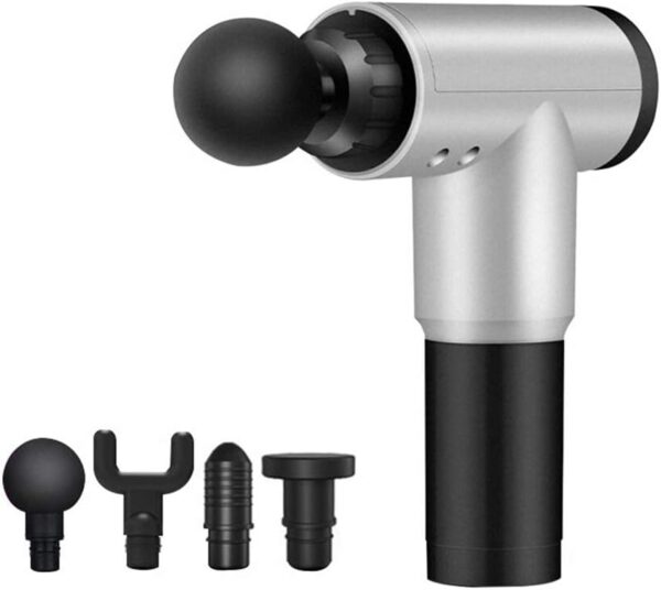Dbtxwd Fascia Massage Gun for Muscle Tension Relief with 4 Massage Head Muscle Meridian Depth Relief Soreness Relaxation Massage Gun - Image 2