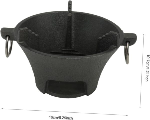 MERRYHAPY Charcoal Bbq Barbecue Stove Small Outdoor Grill Portable Camping Barbecue Machine - Image 9
