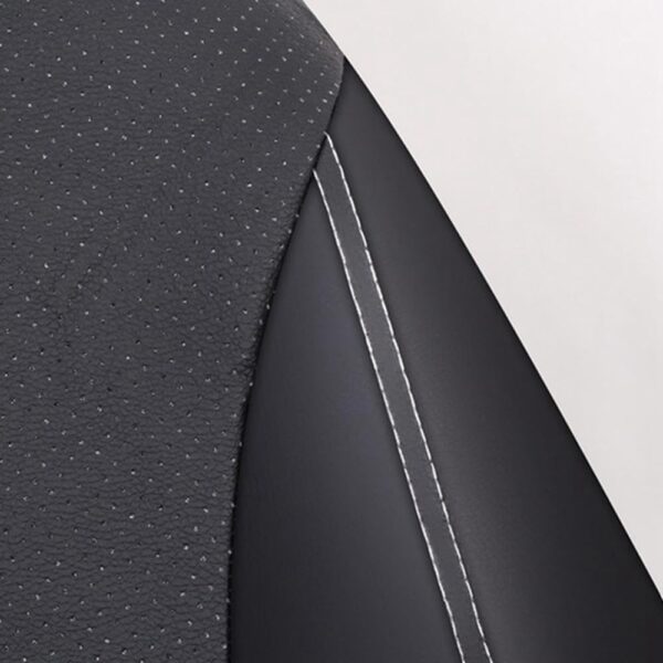 VISLONE Universal Car Seat Covers, PU Leather Car Seat Protector, Fit Most Trucks, SUVs, or Vans - Image 9