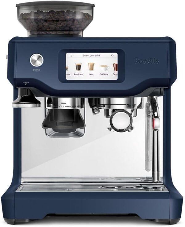 Breville Barista Touch Espresso Machine BES880DBL, Damson Blue - Image 2
